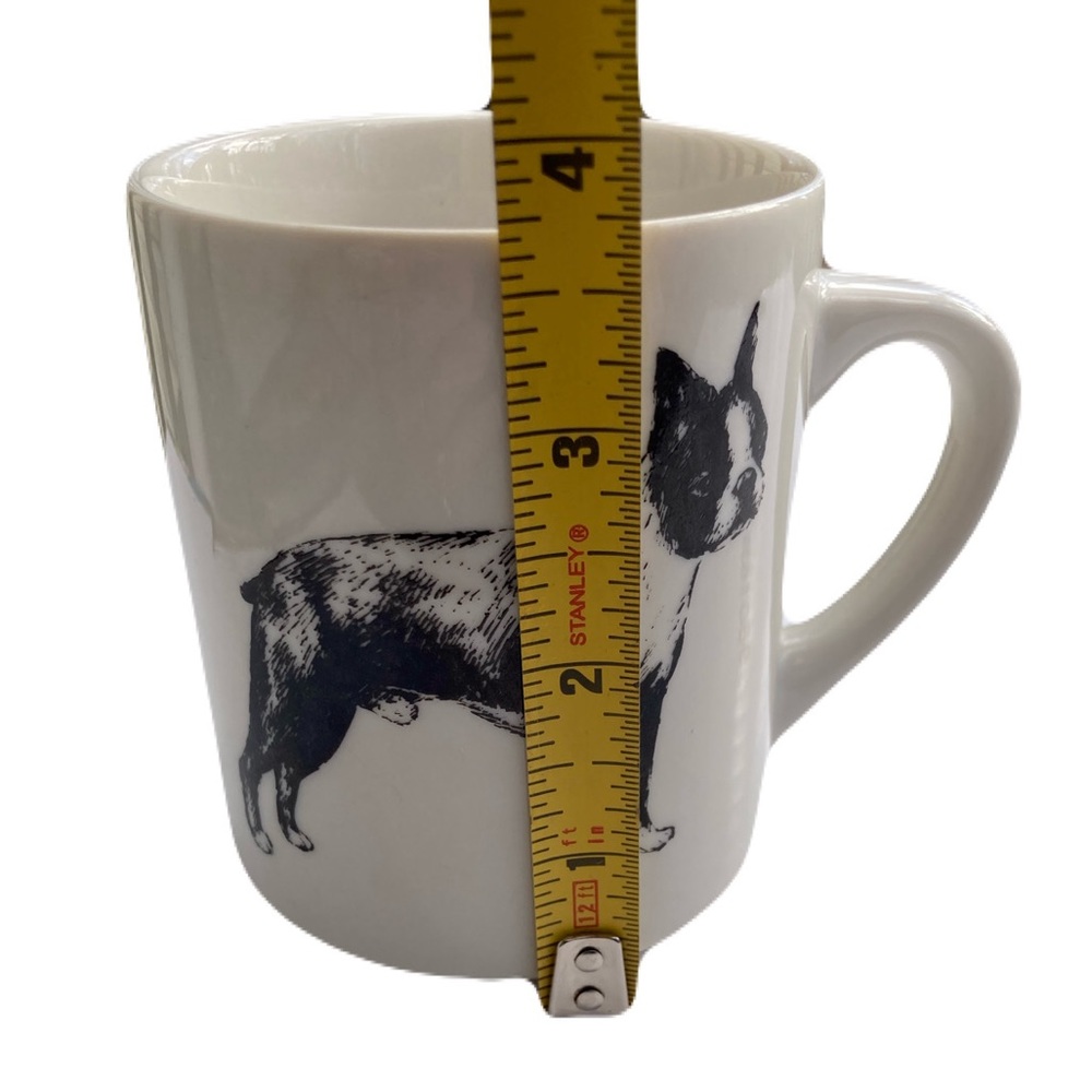 Boston Terrier Dog Ceramic Mug Black and White Coffee Tea Collectible Dog Lover - Picture 3 of 5